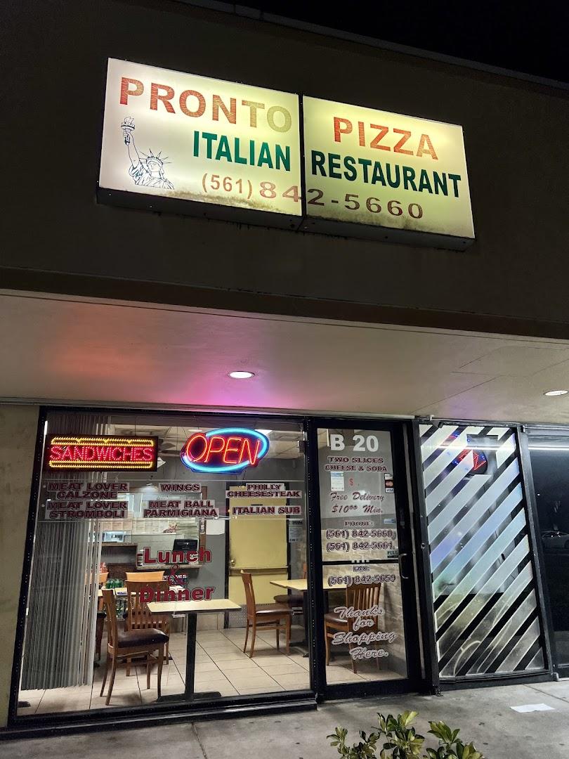 Pronto Pizza